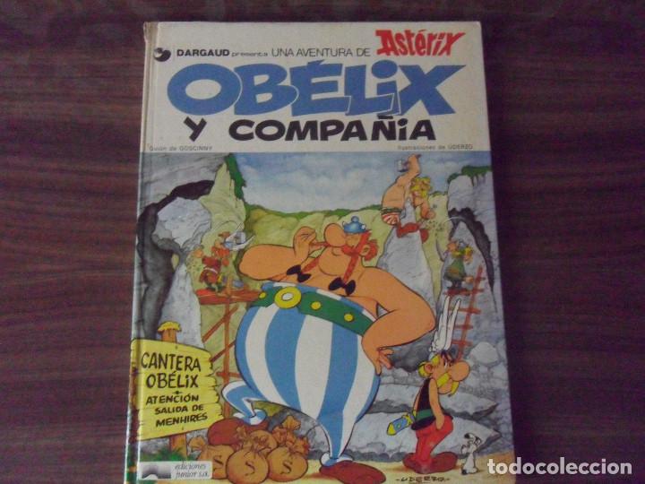 C&oacute;mics: asterix - obelix y compa&ntilde;ia - ediciones junior s.a. - tapas duras 1977 - Foto 1