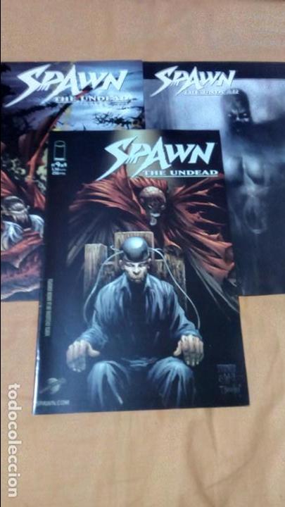 C&oacute;mics: lote tres numeros SPAWN THE UNDEAD 1-7-9 - Foto 1