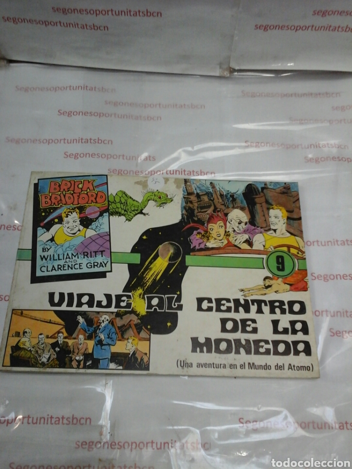 C&oacute;mics: VIAJE AL CENTRO DE LA MONEDA - N&deg;9 - BRICK BRADFORD - Foto 1