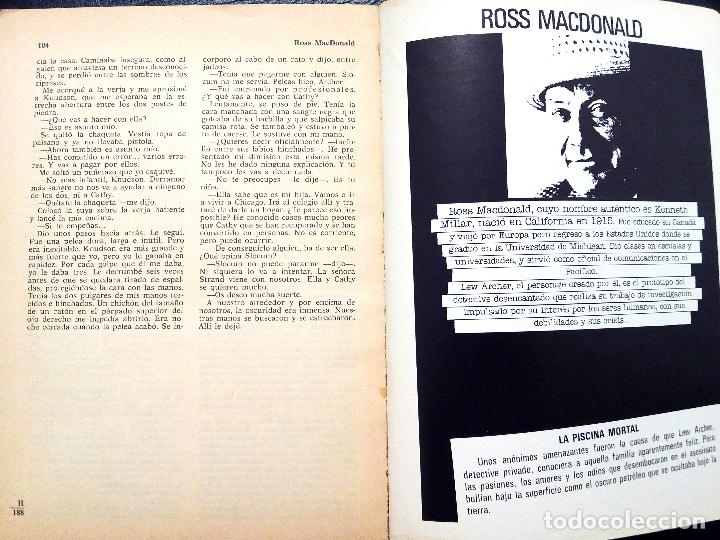 C&oacute;mics: C&Iacute;RCULO DEL CRIMEN N&ordm; 8 - LA PISCINA MORTAL - ROSS MACDONALD - EDICIONES FORUM. - Foto 6