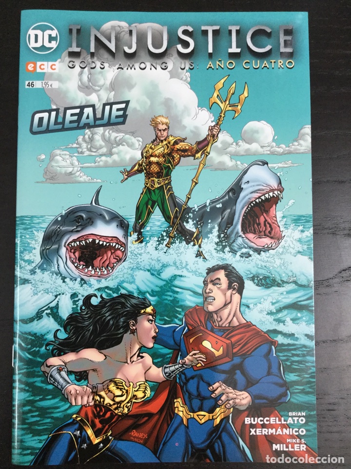 C&oacute;mics: Injustice Gods among us 46 (A&ntilde;o Cuatro) - Grapa - ECC ediciones