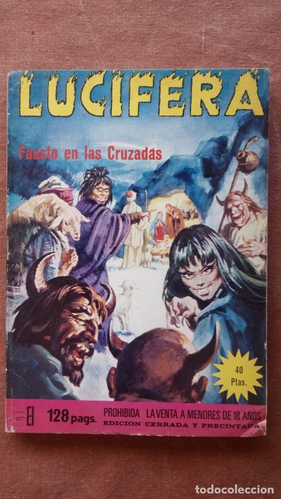 C&oacute;mics: LUCIFERA N&ordm; 7, FAUSTO EN LAS CRUZADAS, EDICIONES ELVIBERIA - Foto 1