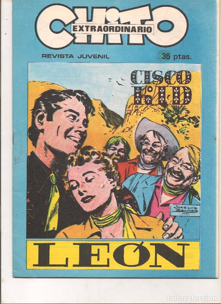 C&oacute;mics: CHITO EXTRAORDINARIO. CISCO KID. LE&Oacute;N.  (MA) C/12 - Foto 1