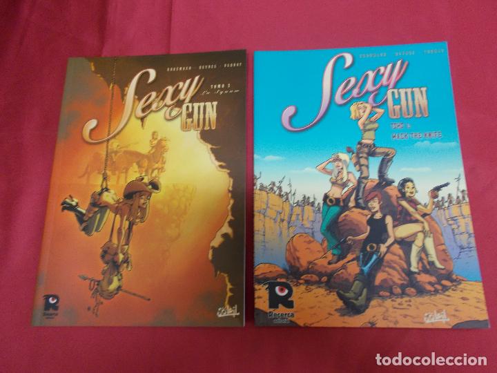 C&oacute;mics: SEXY GUN. COLECCION COMPLETA. 2 EJEMPLARES. RECERCA EDITORIAL. - Foto 1