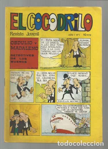 C&oacute;mics: EL COCODRILO n&ordm; 1, 1975, Editorial Vilmar, impecable - Foto 1