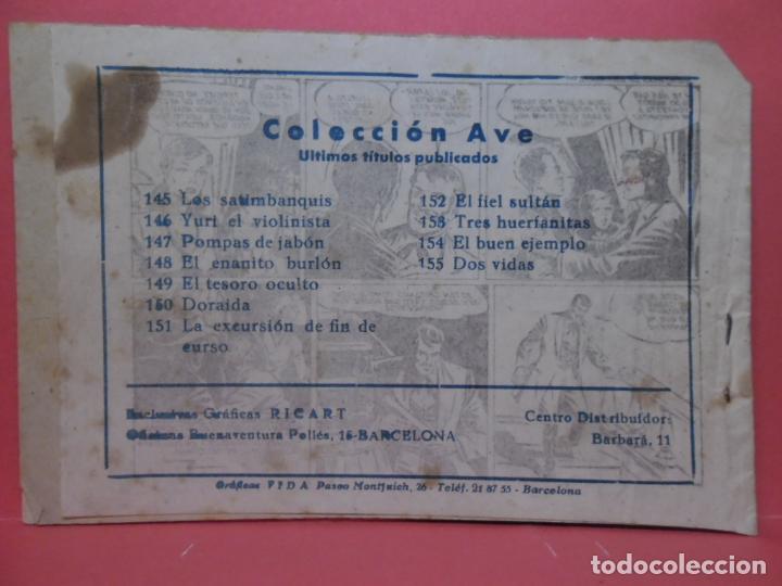 C&oacute;mics: coleccion ave - dos vidas - n&ordm; 155 - Foto 2
