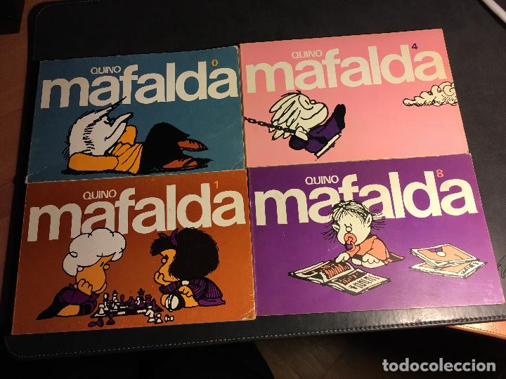 C&oacute;mics: MAFALDA LOTE N&ordm; 0, 1, 4, 8 (LUMEN) (COB2) - Foto 1