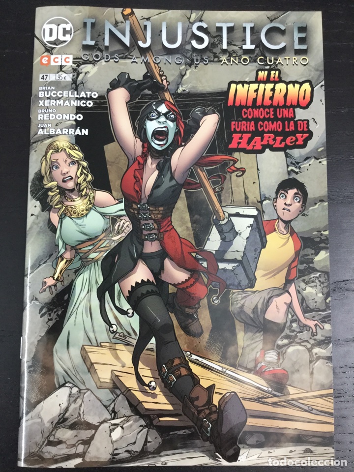 C&oacute;mics: Injustice Gods among us 47 (A&ntilde;o Cuatro) - Grapa - ECC ediciones