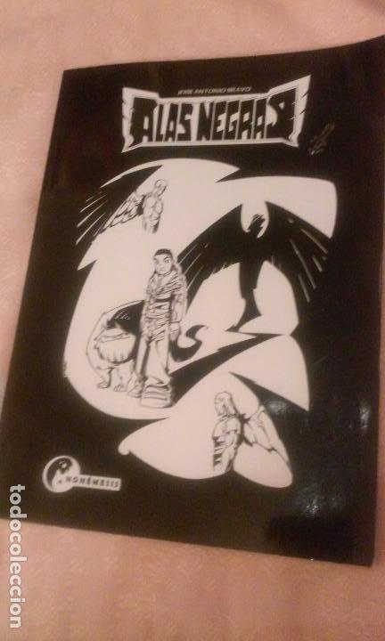 C&oacute;mics: ALAS NEGRAS JOSE ANTONIO BRAVO (EDICIONES NONEMESIS) - Foto 1
