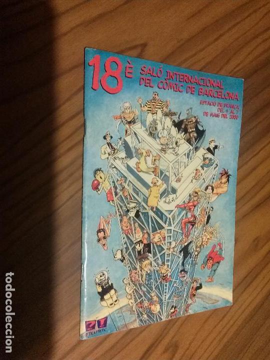Comics: 18 SALON INTERNACIONAL DEL COMIC DE BARCELONA. CAT&Aacute;LOGO. GRAPA. BUEN ESTADO. RARO