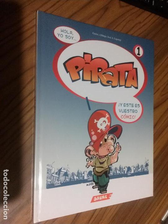 C&oacute;mics: PIRATA. JOSE A. LOPETEGUI. SAURE. TAPA DURA. BUEN ESTADO. RARO
