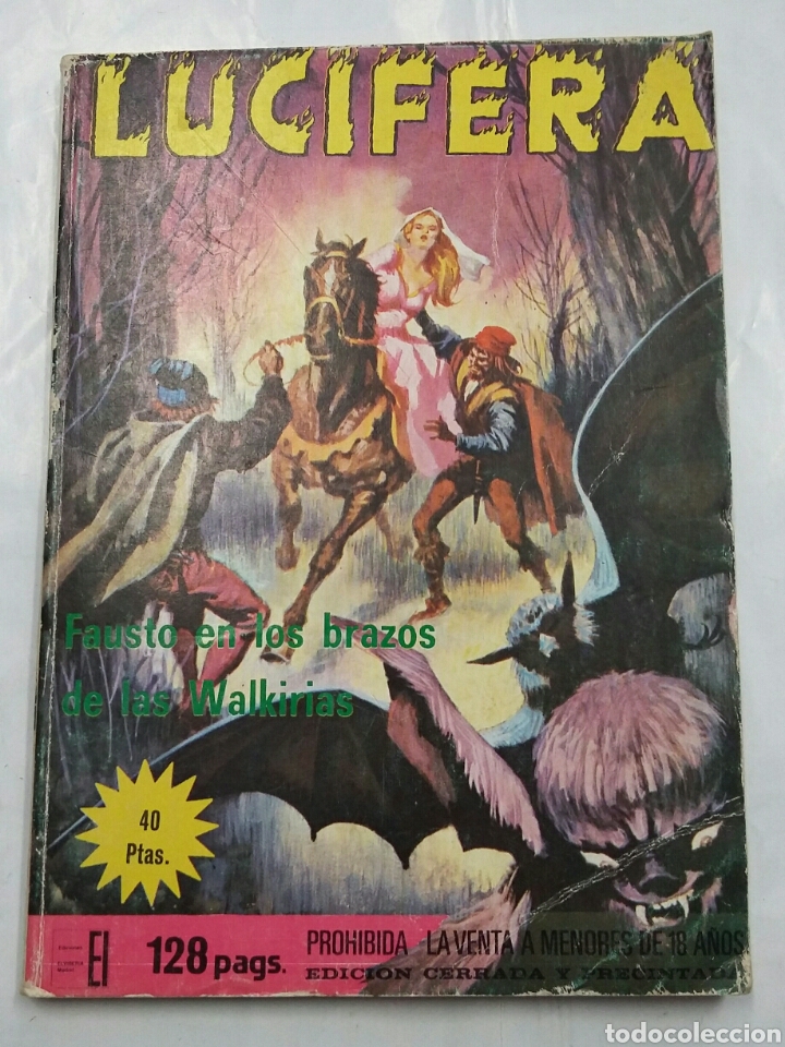 C&oacute;mics: LUCIFERA - FAUSTO EN LOS BRAZOS DE LAS WALKIRIAS - TDK236 - Foto 1