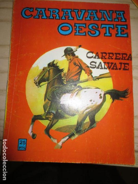 C&oacute;mics: caravana oeste   carrera salvaje - Foto 1