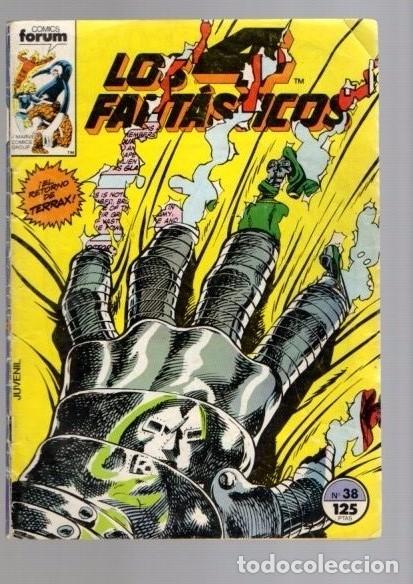 C&oacute;mics: LOS 4 FANTASTICOS - N&ordm; 38 - FORUM / MARVEL COMICS - Foto 1