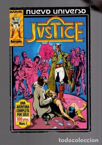 C&oacute;mics: JUSTICE - N&ordm; 1 - NUEVO UNIVERSO / MARVEL COMICS - Foto 1