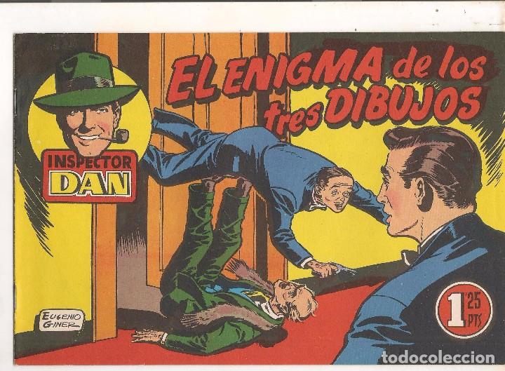 C&oacute;mics: FACSIMIL. INSPECTOR DAN. EL ENIGMA DE LOS DIBUJOS.  (RF.MA)C/9 - Foto 1