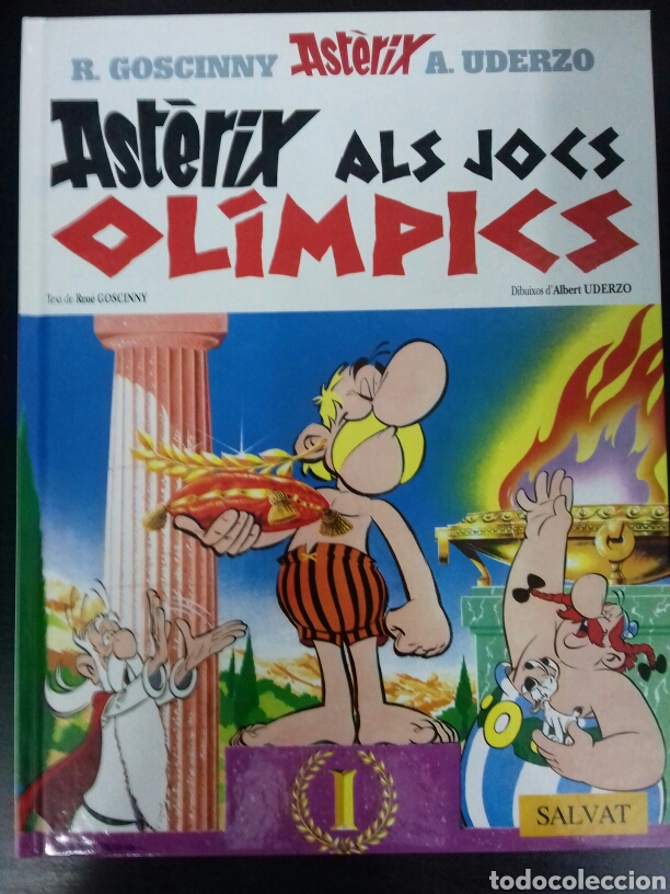 C&oacute;mics: ASTERIX 12: AST&Egrave;RIX ALS JOCS OL&Iacute;MPICS (CATALA) - SALVAT - Foto 1