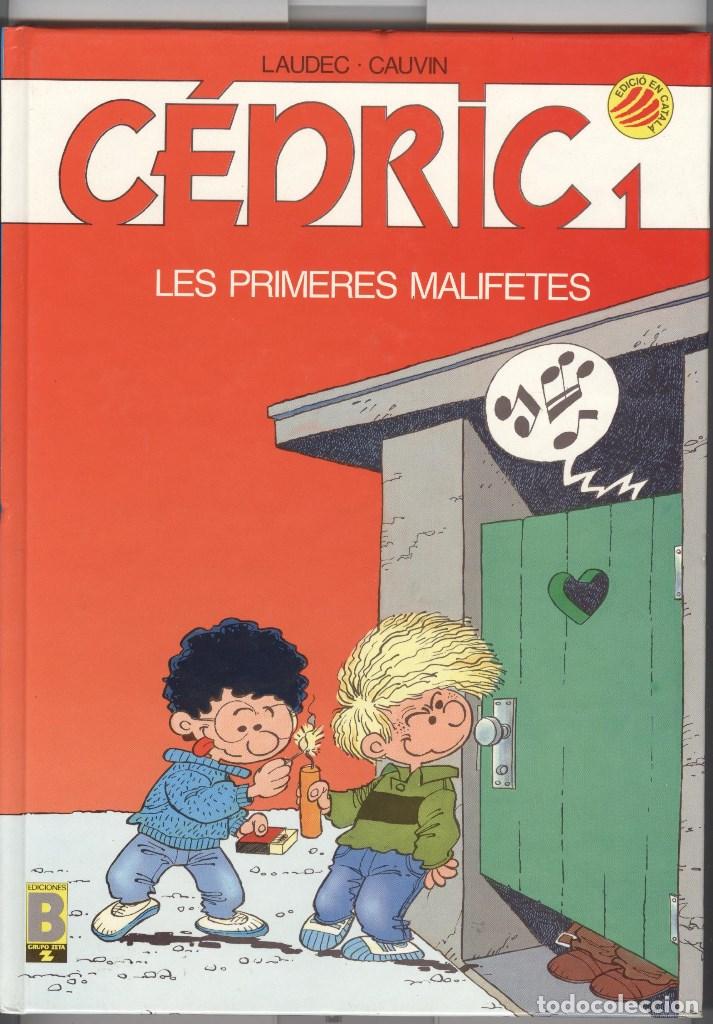 C&oacute;mics: cedric. 1, les primeres malifetes. ed. B.. perfecte estat - Foto 1