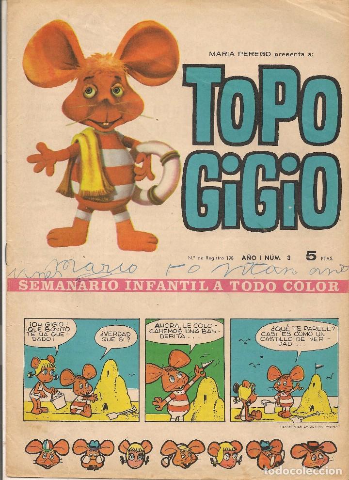 C&oacute;mics: TOPO GIGIO. N&ordm; 3. SEMIC ESPA&Ntilde;OLA. (C/A3) - Foto 1
