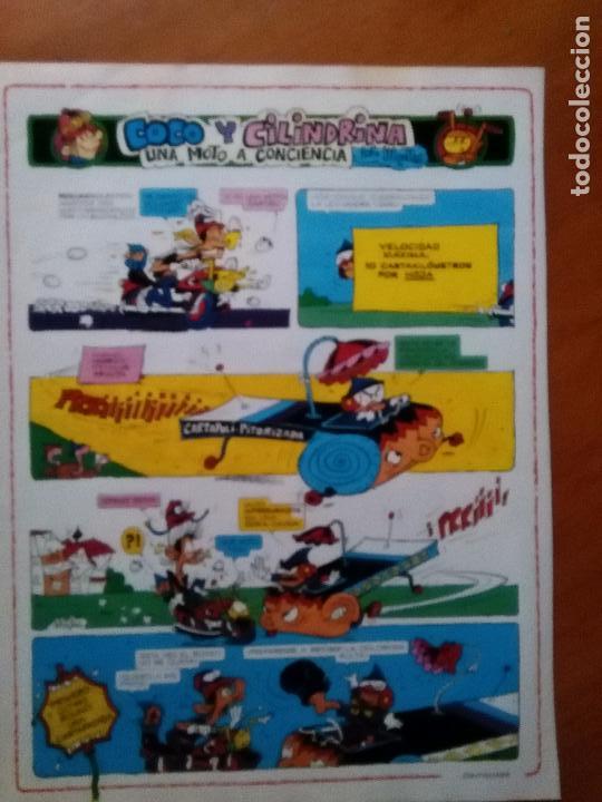 Comics: 1979 DIFICIL historieta de comic coco y cilindrina una moto a conciencia - por montas . + EN TIENDA