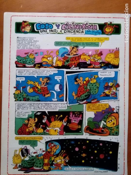 Comics: 1979 DIFICIL historieta de comic coco y cilindrina una moto a conciencia - por montas . + EN TIENDA