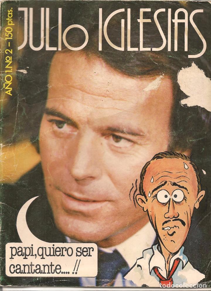 C&oacute;mics: JULIO IGLESIAS. PAPI, QUIERO SER CANTANTE. N&ordm; 2. EDITORIAL FINHAXEL 1982. (C/A46)