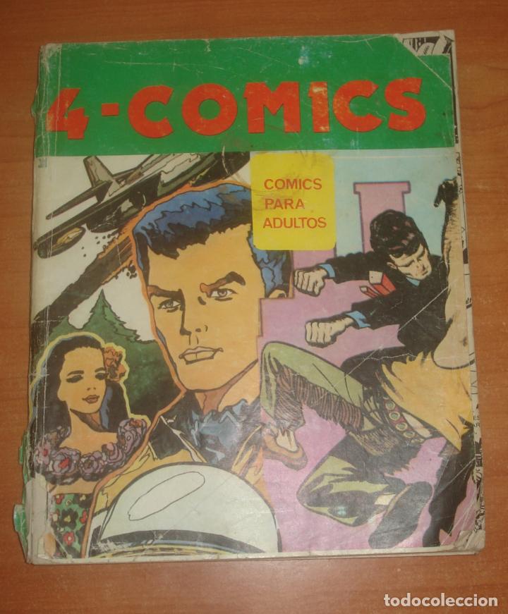C&oacute;mics: 4-COMICS. Recopilaci&oacute;n de aventuras de John Hazard. Ediciones Maisal. A&ntilde;o 1978.