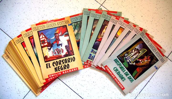 C&oacute;mics: COLECCION GRANDES AVENTURAS . EL PERIODICO . 32 FASCICULOS . VER N&Uacute;MEROS