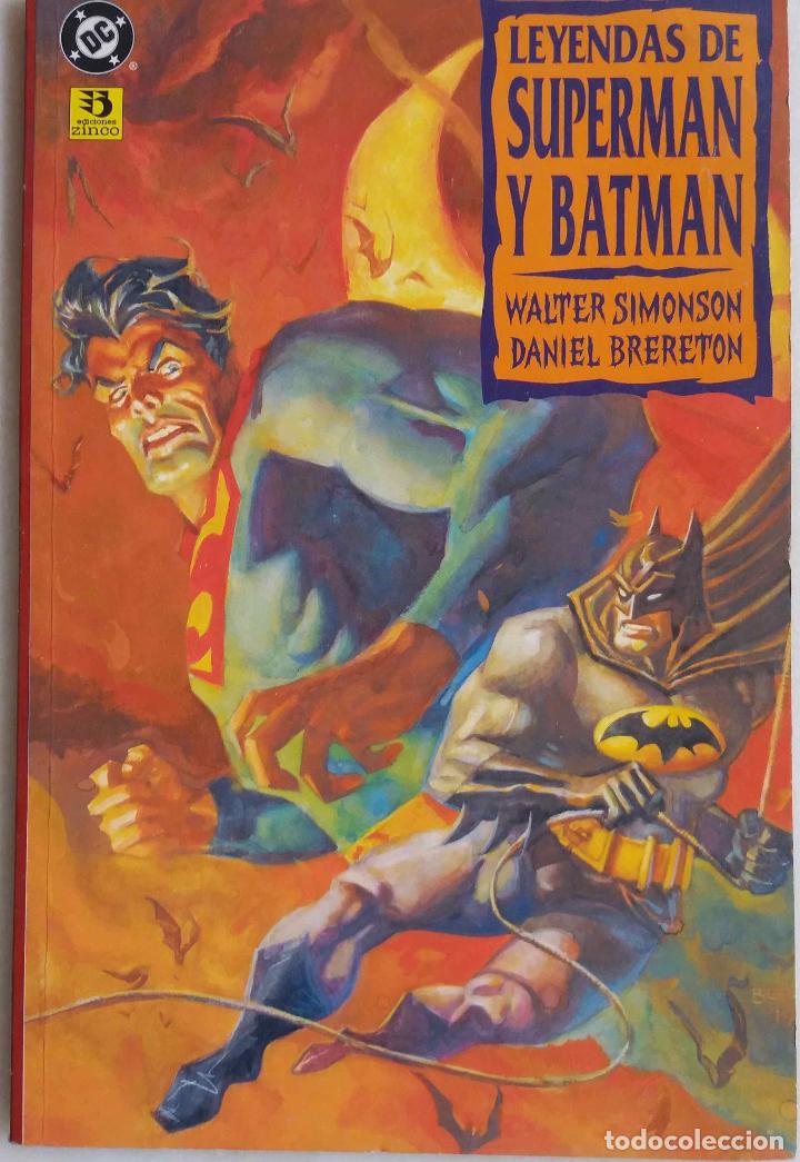 C&oacute;mics: LEYENDAS DE SUPERMAN Y BATMAN, W SIMONSON Y D BRERETON. C&Oacute;MIC EDITORIAL DC - Foto 1