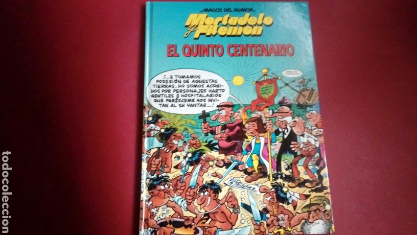 C&oacute;mics: MORTADELO Y FILEMON EL QUINTO CENTENARIO EXCELENTE ESTADO MAGOS DEL HUMOR - Foto 1