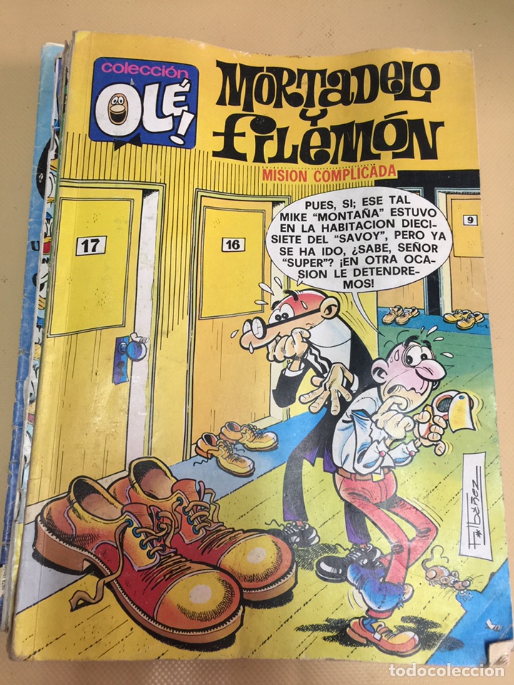 C&oacute;mics: LOTE DE 10 TEBEOS. MORTADELO Y FILEMON ETC... - Foto 1