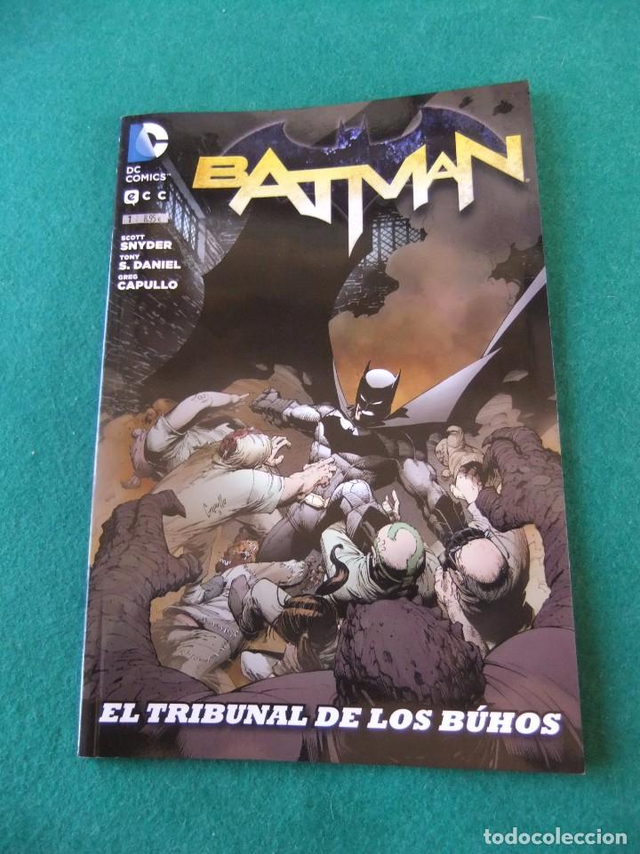 C&oacute;mics: BATMAN N&ordm; 1 EL TRIBUNAL DE LOS BUHOS ECC EDICIONES - Foto 1