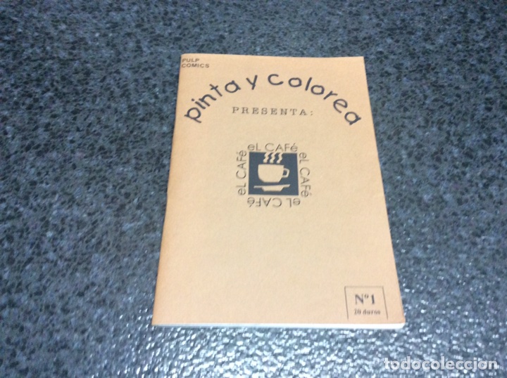 C&oacute;mics: PINTA Y COLOREA - PULP COMICS - PRESENTA EL CAFE ( FANZINE ) - Foto 1