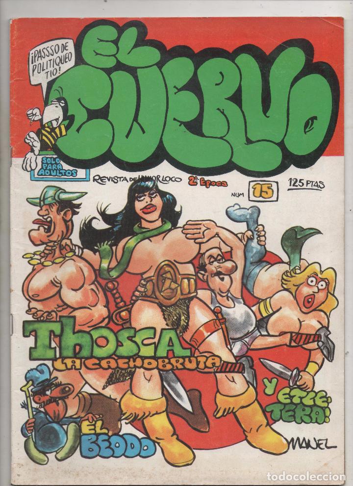 C&oacute;mics: EL CUERVO - 2&ordf; EPOCA - N.&ordm; 15 - AMAIKA / IRU. -B7 - Foto 1