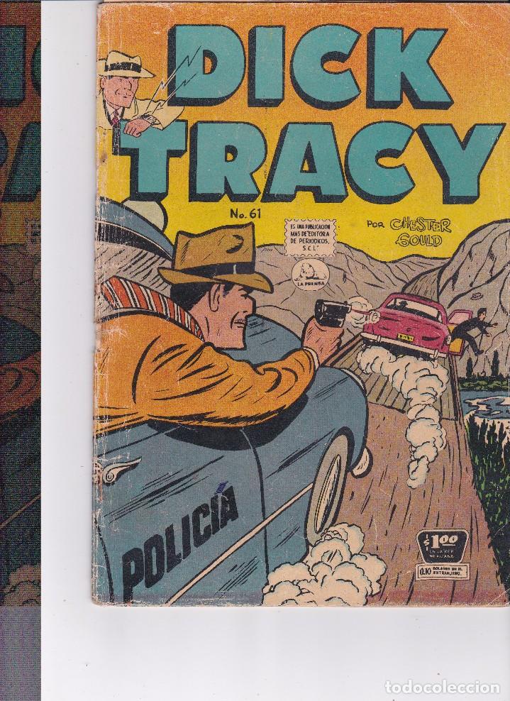 C&oacute;mics: Dick Tracy n&ordm; 61-La Prensa -Mexico1956 - Foto 1