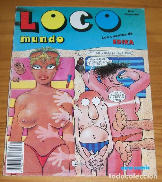 C&oacute;mics: LOCO MUNDO 4, LOS CUENTOS DE EDIKA. NEW COMIC 1992
