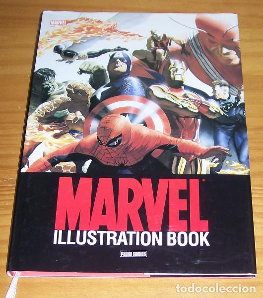 Comics : MARVEL ILLUSTRATION BOOK. PANINI COMICS 2005. TAPA DURA CON SOBRECUBIERTAS, 128 PGS.