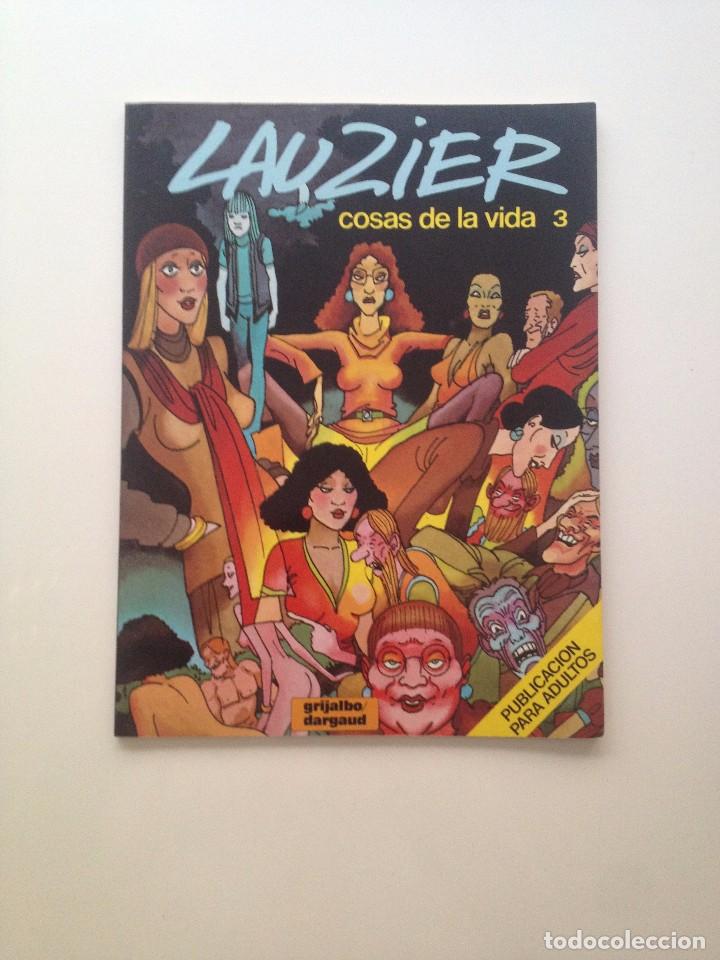 C&oacute;mics: LAUZIER :COSAS DE LA VIDA 3.PEDIDO MINIMO : 5&euro; - Foto 1