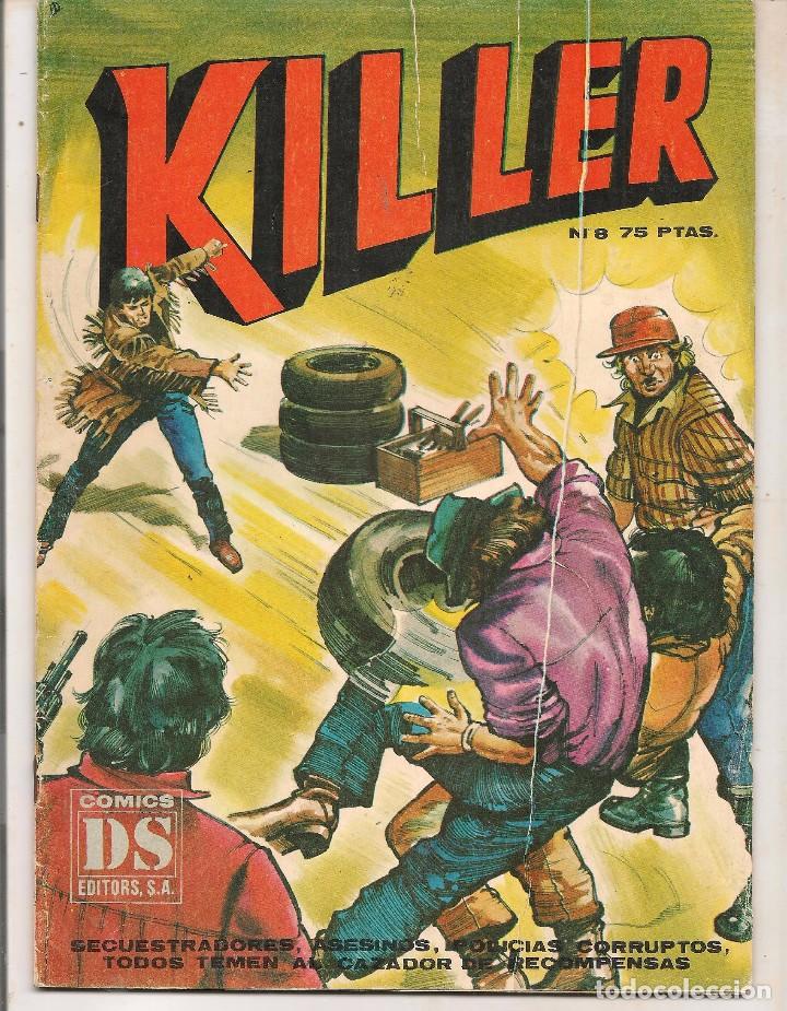 C&oacute;mics: KILLER. N&ordm; 8.  PRODUCCIONES EDITORIALES. (C/A9) - Foto 1