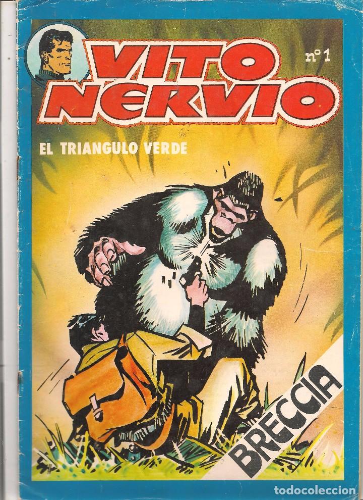 C&oacute;mics: VITO NERVIO. N&ordm; 1. EL TRIANGULO VERDE. EDITORIAL VILAN..  (C/A9) - Foto 1