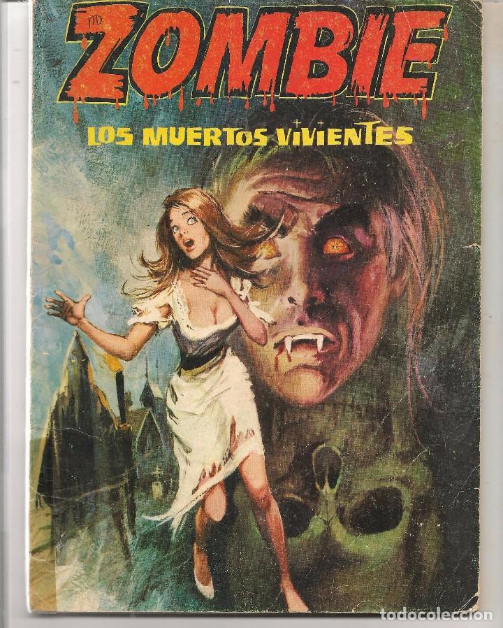 C&oacute;mics: ZOMBIE. LOS MUERTOS VIVIENTES. EDICIONES PETRONIO 1973.  (C/A9) - Foto 1