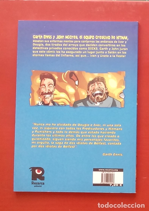 C&oacute;mics: DICKS N&uacute;mero 1 de JOHN MCCREA y GARTH ENNIS-ED.RECERCA - Foto 2