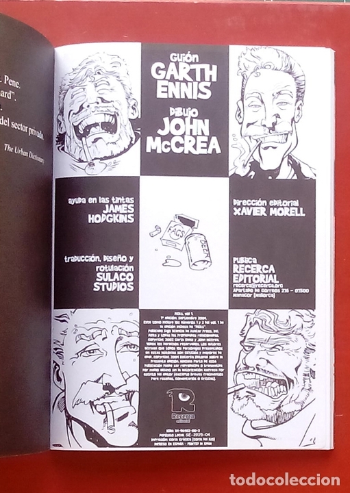 C&oacute;mics: DICKS N&uacute;mero 1 de JOHN MCCREA y GARTH ENNIS-ED.RECERCA - Foto 3