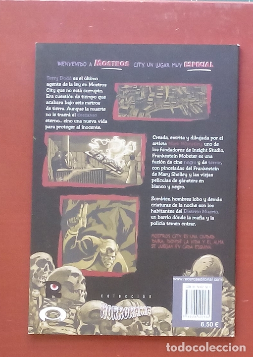 C&oacute;mics: FRANKENSTEIN MOBSTER de MARK WHEATLEY-COLECCI&Oacute;N HORRORAMA 5 - ED. RECERCA - Foto 2