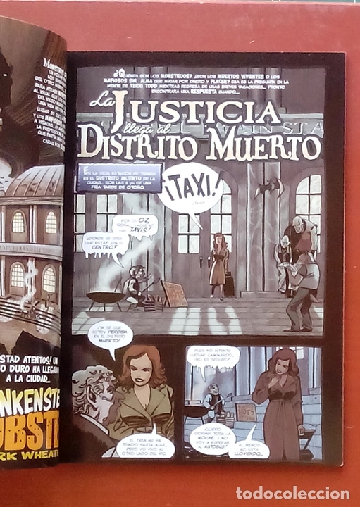 C&oacute;mics: FRANKENSTEIN MOBSTER de MARK WHEATLEY-COLECCI&Oacute;N HORRORAMA 5 - ED. RECERCA - Foto 5