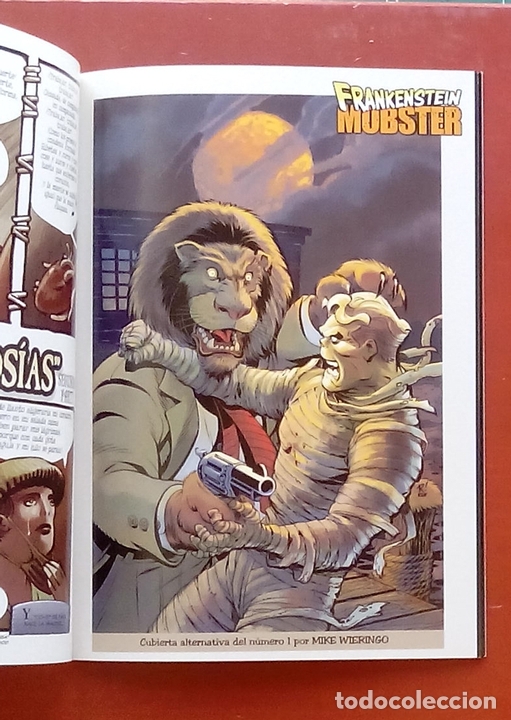 C&oacute;mics: FRANKENSTEIN MOBSTER de MARK WHEATLEY-COLECCI&Oacute;N HORRORAMA 5 - ED. RECERCA - Foto 8