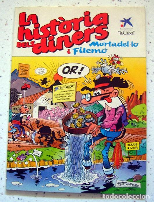 C&oacute;mics: COMIC . MORTADELO Y FILEMON . LA HISTORIA DELS DINERS . - Foto 1