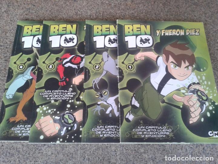 C&oacute;mics: BEN 10 -- LOTE -- NUMEROS 1 / 2 / 3 / 4 -- EL PAIS -- - Foto 1