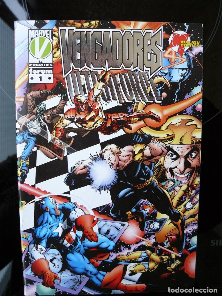 C&oacute;mics: vengadores ultraverse crossover marvel malibu - Foto 1