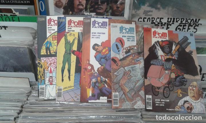 C&oacute;mics: lote 5 comics doom patrol numeros 2,3,6,7,8 -  grant morrison,vertigo - Foto 1